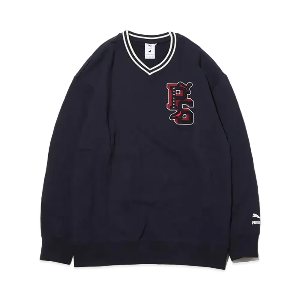 PUMA x Staple V-Neck Crew TR "Navy"
