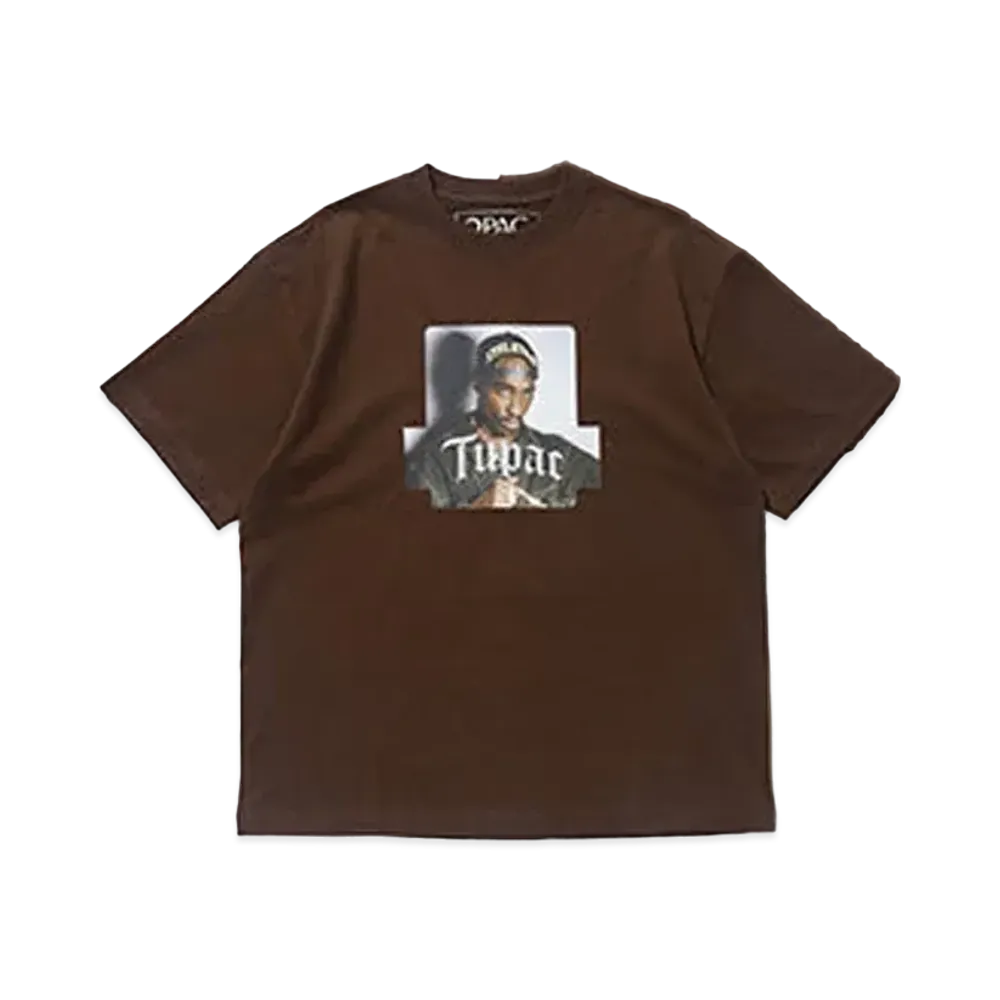 XLARGE x 2Pac Box Logo S/S Tee "Brown"