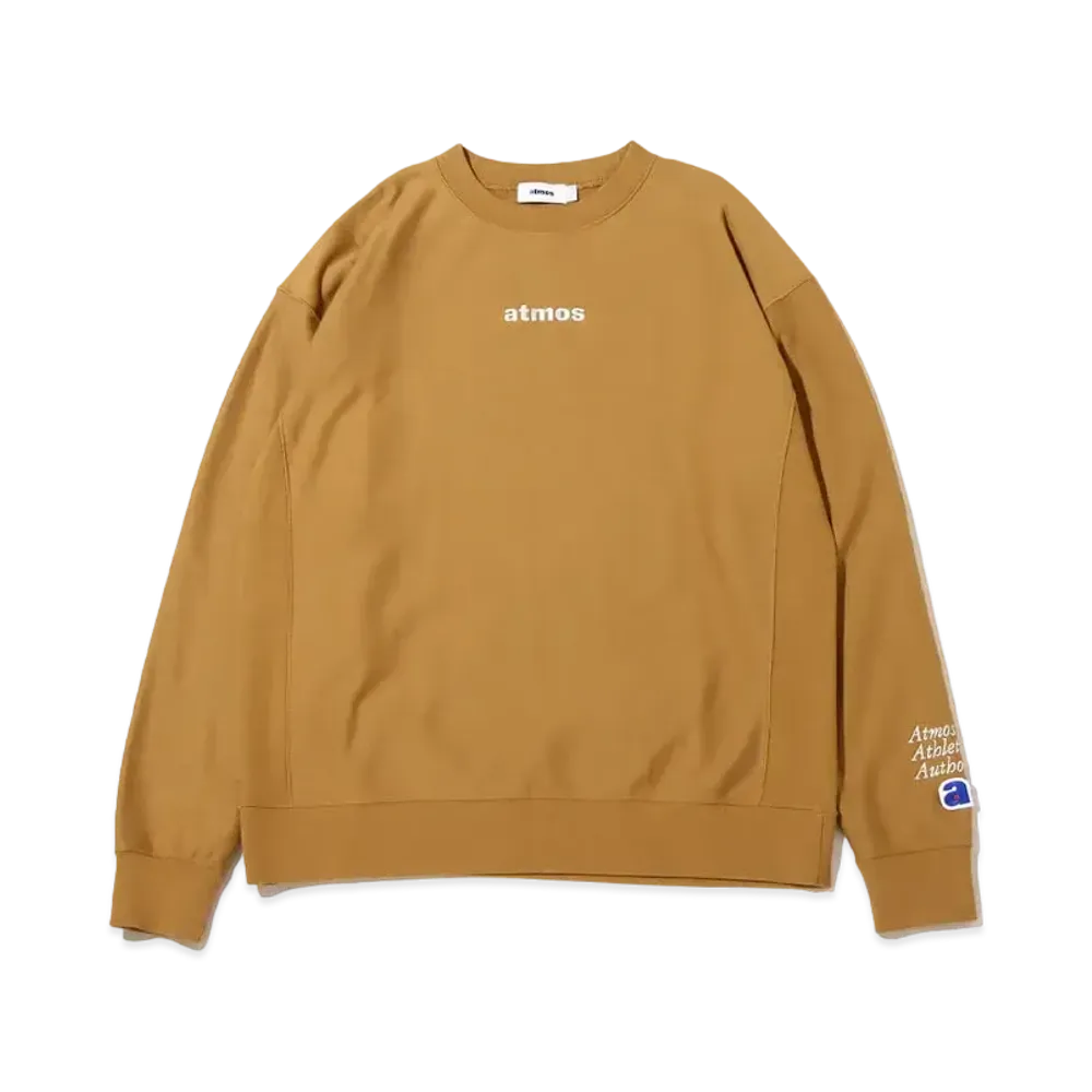 atmos Embroidery Classic Logo Heavy-Weight Sweat "Beige"