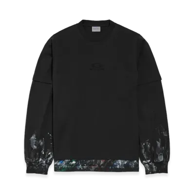 BALENCIAGA Hybrid Double T-Shirt "Black"