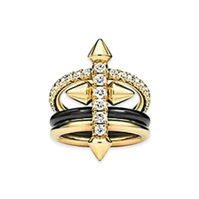 Tiffany & Co.Titan by Pharrell Williams Ring "Yellow Gold/Diamond"