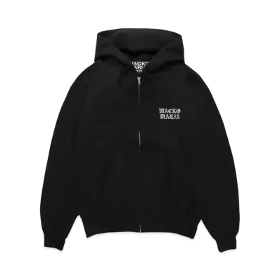 WACKO MARIA Heavy Weight Zip Hooded Sweat Shirt "Black"
