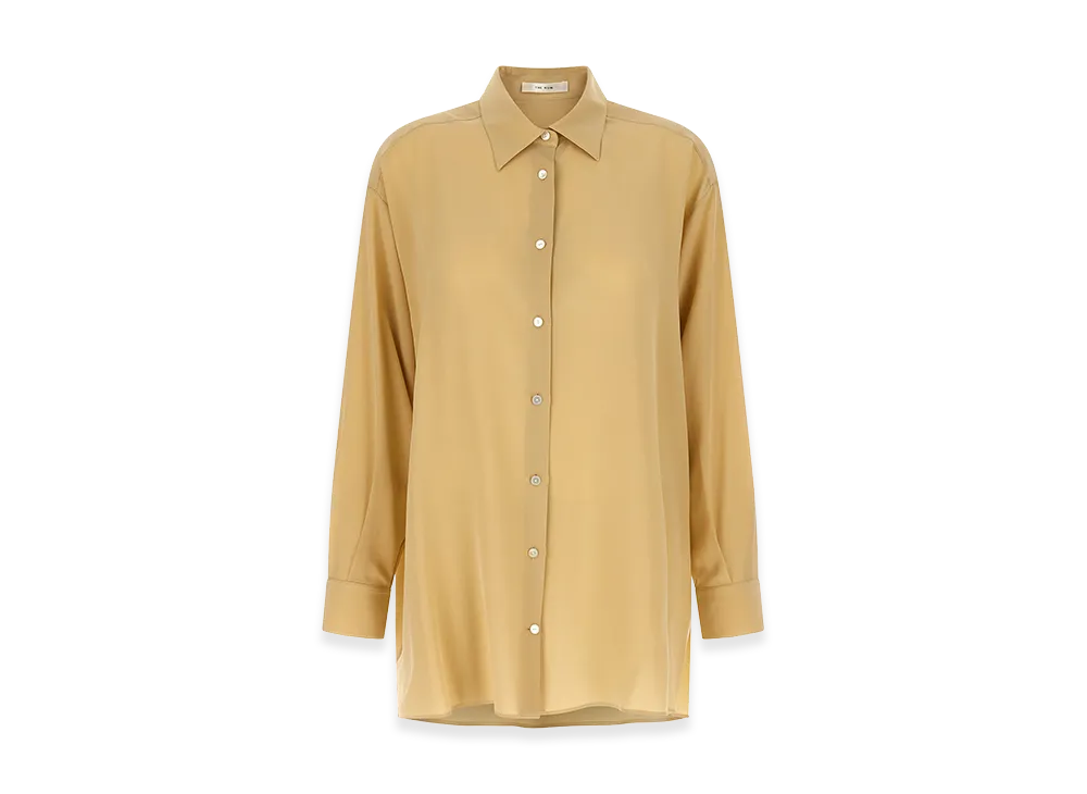 The Row Women's 'Luka' Shirt "Beige"