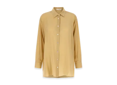 The Row Women's 'Luka' Shirt "Beige"