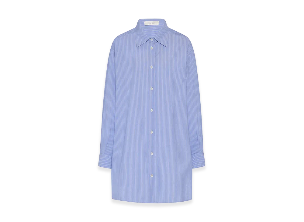 The Row Women's Luka Cotton Shirt "Blue"