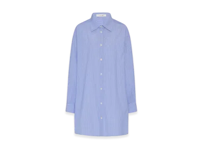 The Row Women's Luka Cotton Shirt "Blue"