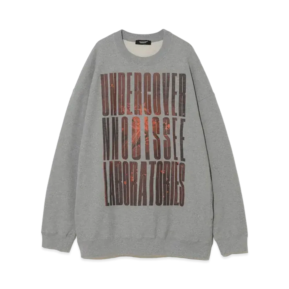 UNDERCOVER Cotton Sweatshirt Pullover "Top Gray"