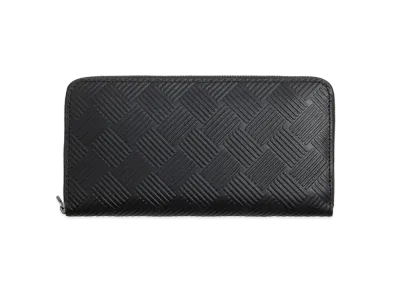 Bottega Veneta Zip Around Wallet "Nero"