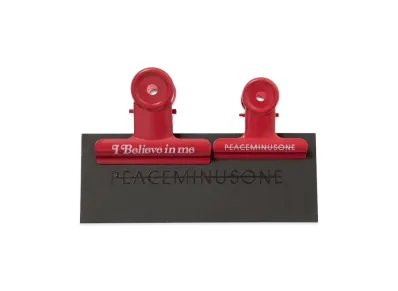 VERDY x PEACEMINUSONE Clip "Red" / G-Dragon