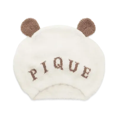 GELATO PIQUE Sleep Panda Jacquard Water Absorption Cap "Off White"