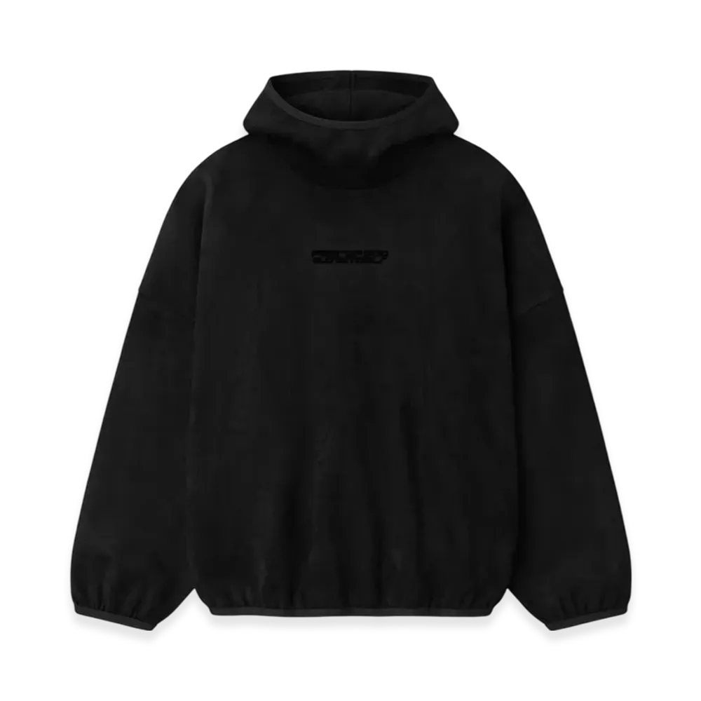 FEAR OF GOD ESSENTIALS Suede Fleece Modern Hoodie "Vintage Black"