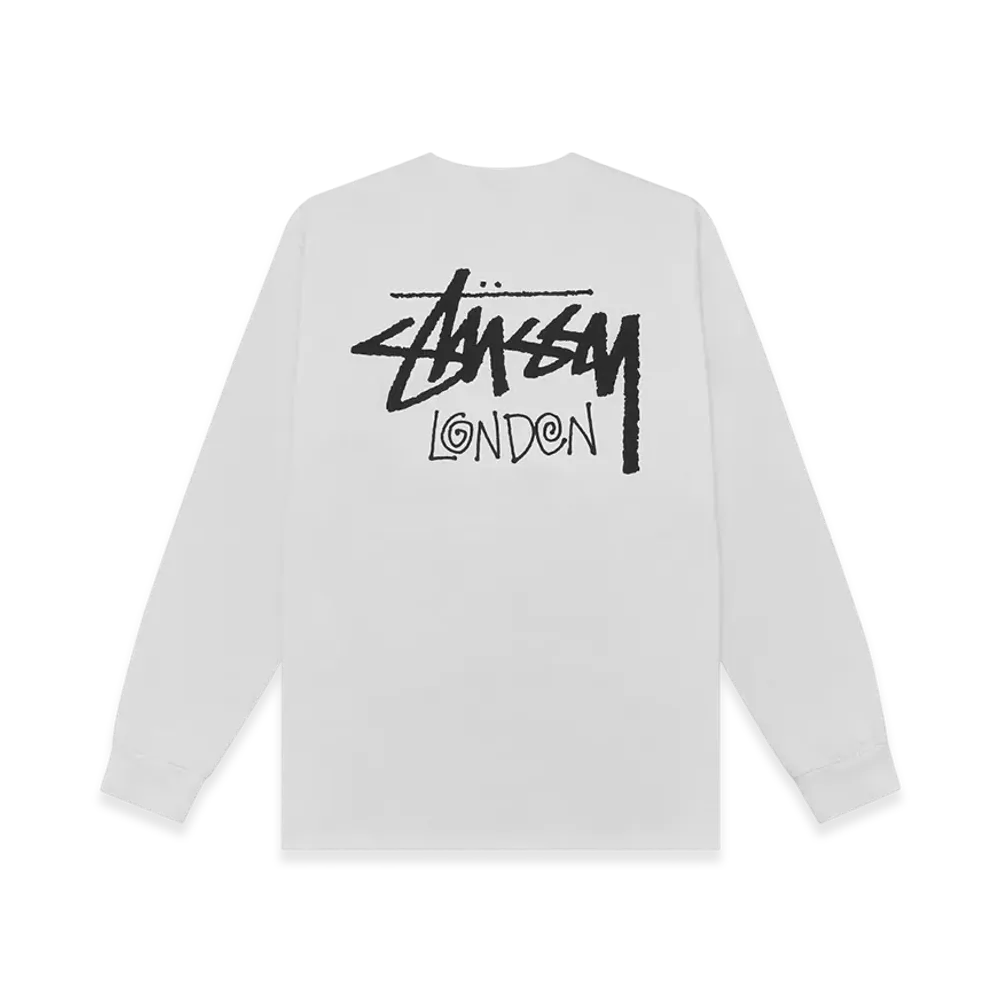 Stussy Stock London LS Tee "White"