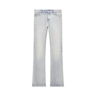 Courreges 70'S Bootcut Denim Pants "Light Blue"