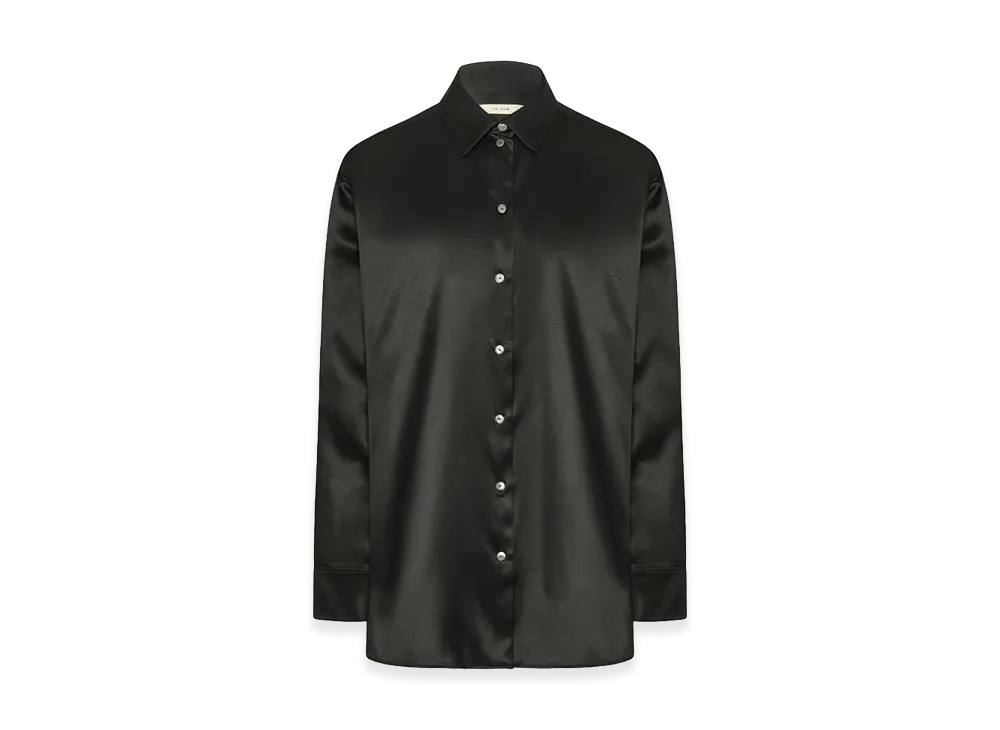 The Row Women's Sisilia Silk Shirt "Black"