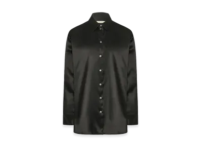 The Row Women's Sisilia Silk Shirt "Black"