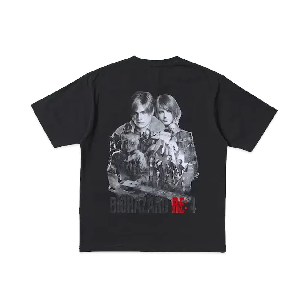 Uniqlo UT x Kosuke Kawamura x CAPCOM 40th Graphic T-Shirt BIOHAZARD RE:4 "Black"