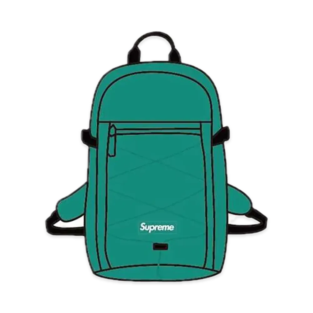 Supreme 17FW Backpack "Emerald Green"