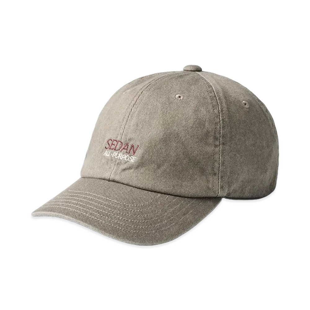 SEDAN ALL-PURPOSE OG Logo Vintage Washed Cap "Dark Khaki"