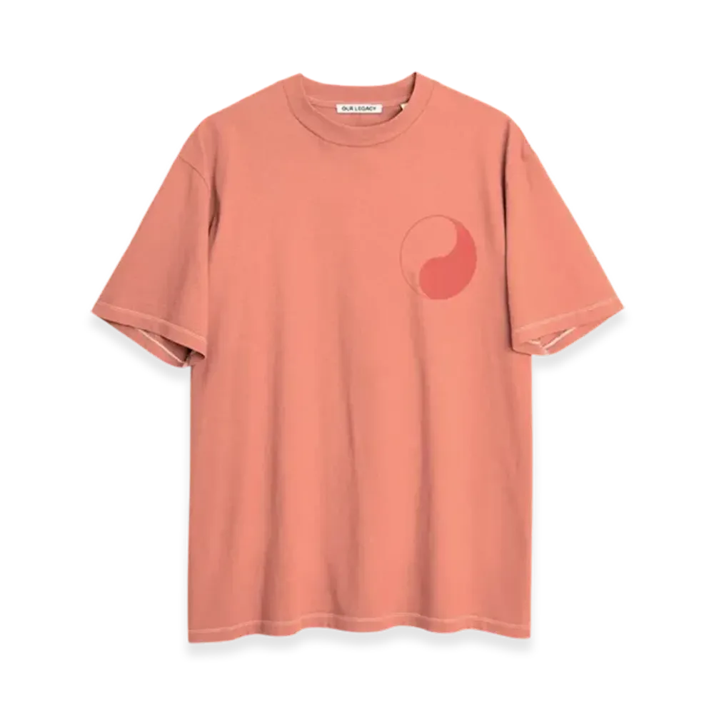 OUR LEGACY Work Shop Box T-Shirt "Cafe Creme"