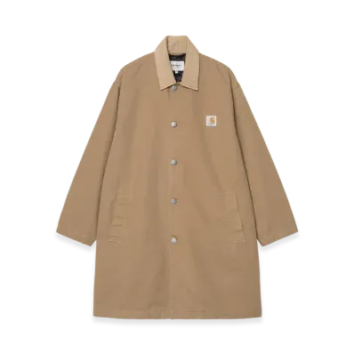 Carhartt WIP Webster Coat "Leather/Leather(Rinsed)"