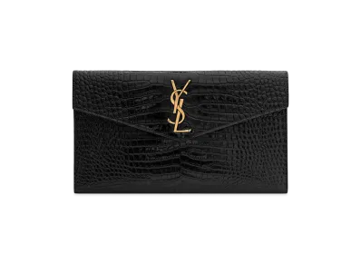 Saint Laurent Women's 'Uptown' Clutch "Black"