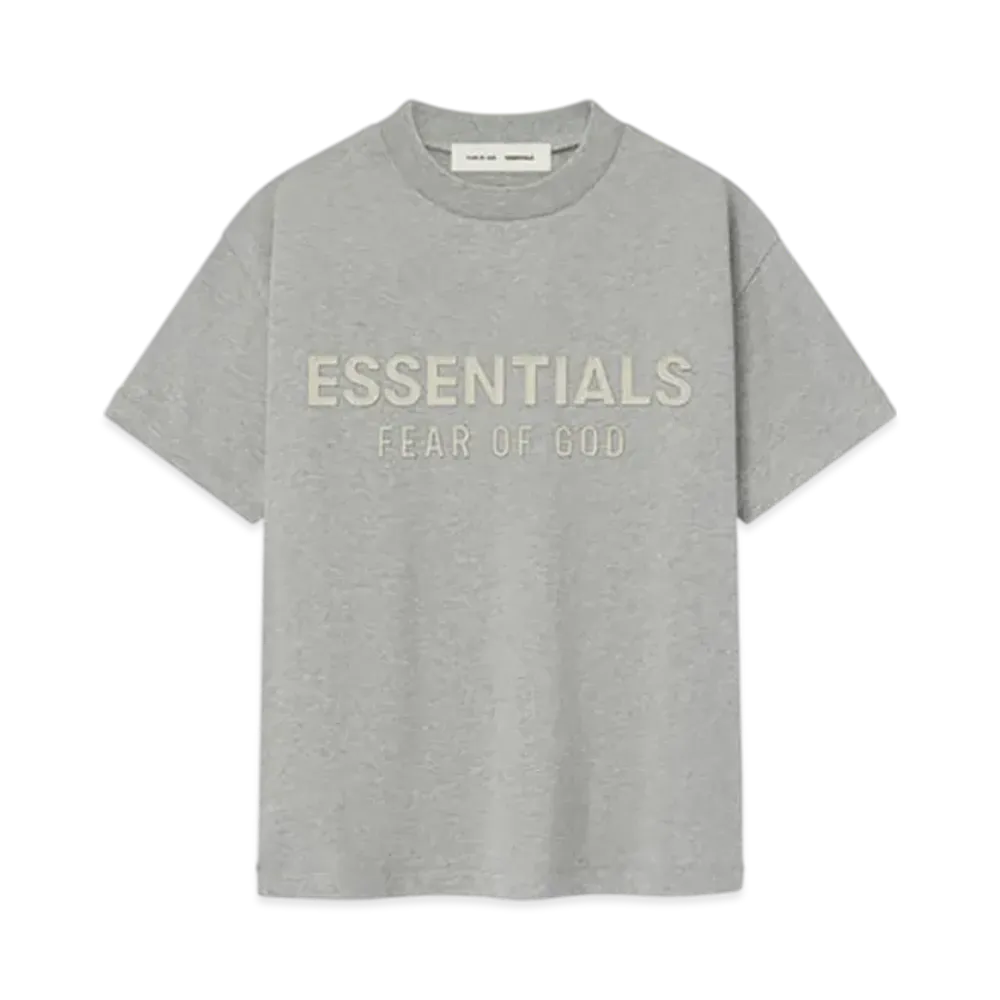 FEAR OF GOD ESSENTIALS Kids Classic Tee "Concrete Heather"