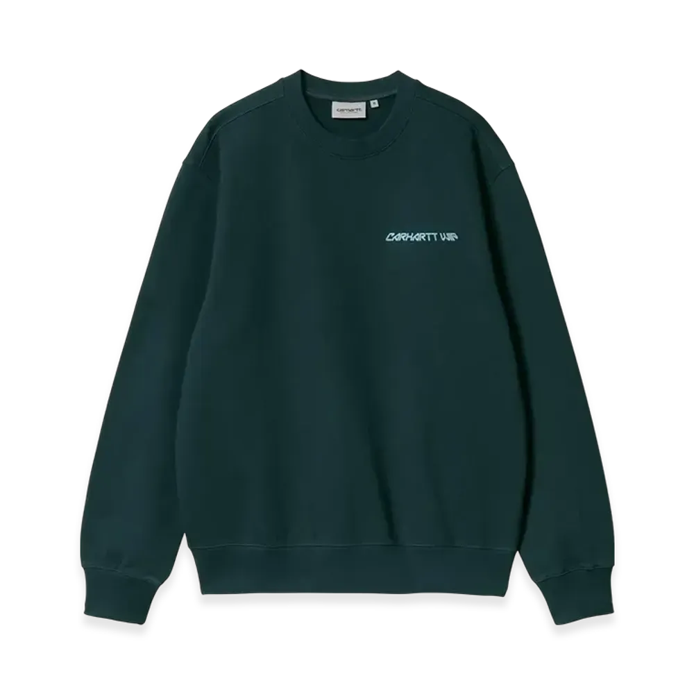 Carhartt WIP Greatest Flicks Sweat "Deep Lagoon"