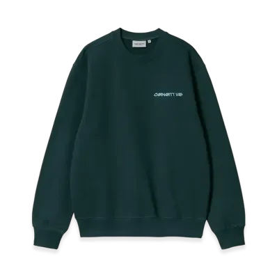 Carhartt WIP Greatest Flicks Sweat "Deep Lagoon"