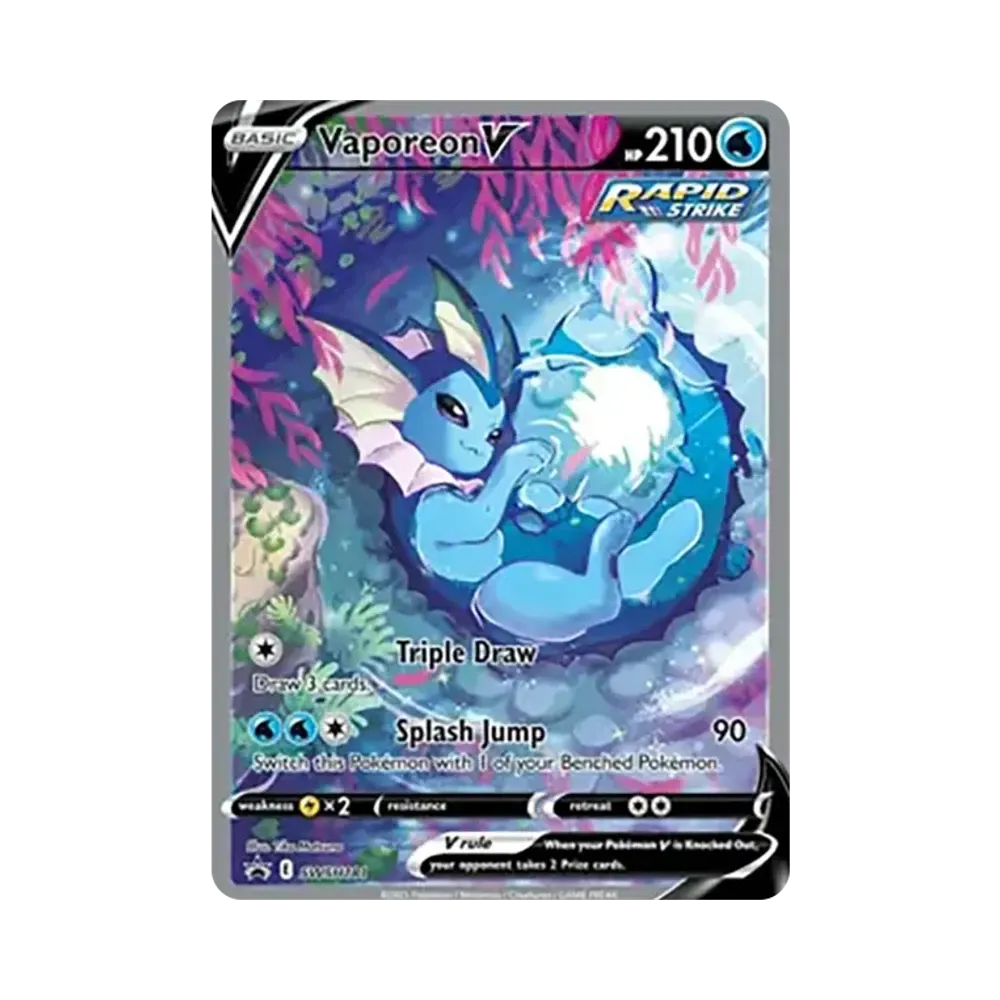 シャワーズV SR: SA[S6a 075/069](強化拡張パック「イーブイヒーローズ