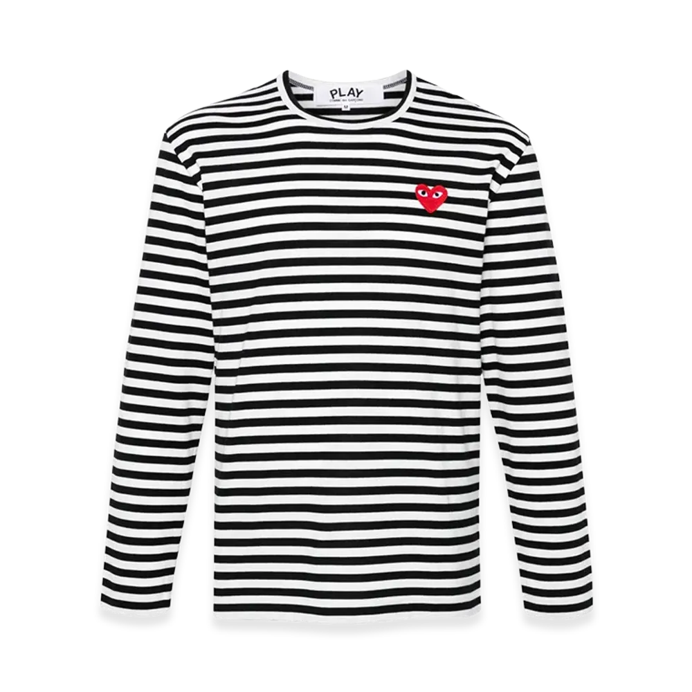 COMME des GARCONS Women's Long Sleeve T-Shirts "Black"