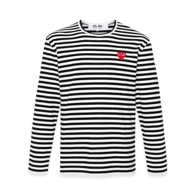 COMME des GARCONS Women's Long Sleeve T-Shirts "Black"
