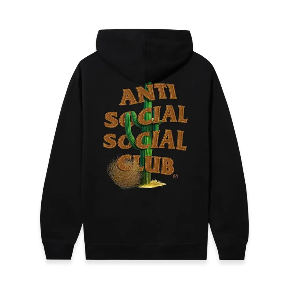 ANTI SOCIAL SOCIAL CLUB Cactus Mind Games Hoodie "Black"