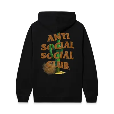 ANTI SOCIAL SOCIAL CLUB Cactus Mind Games Hoodie "Black"
