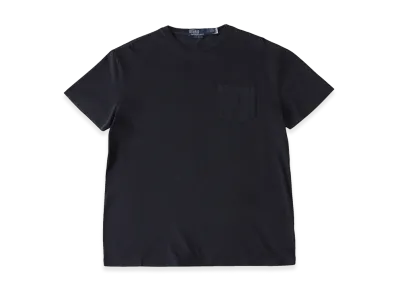 Ron Herman x Polo Ralph Lauren Black Garment Dye T-Shirts "Black"