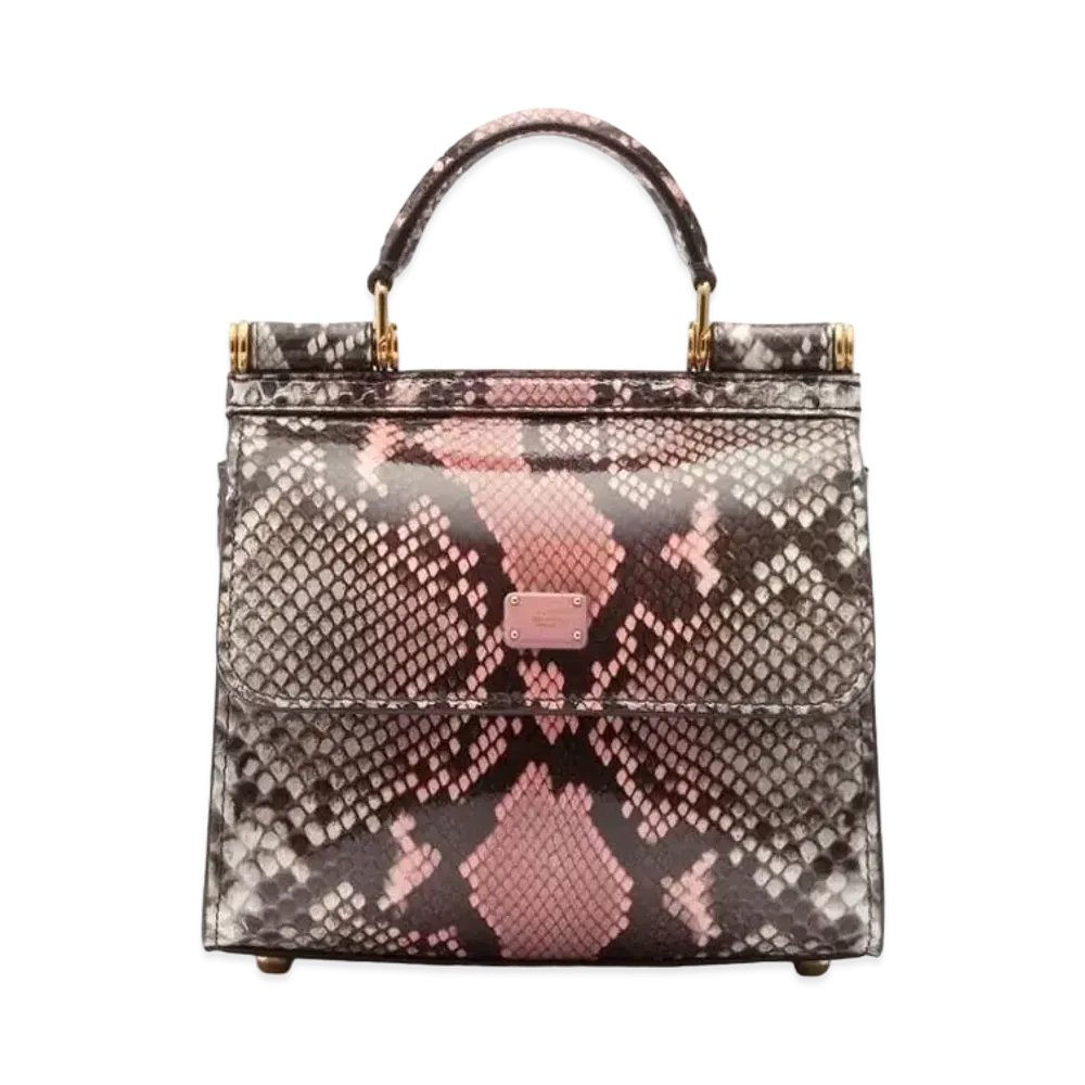 Dolce&Gabbana Sicily 58 Bag Mini Pison Twin Color "Multicolor"