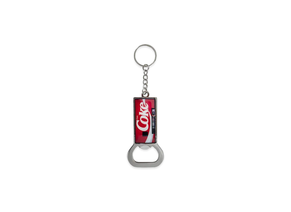 ANTI SOCIAL SOCIAL CLUB x Coca-Cola Vending Bottle Opener Keychain "Red"