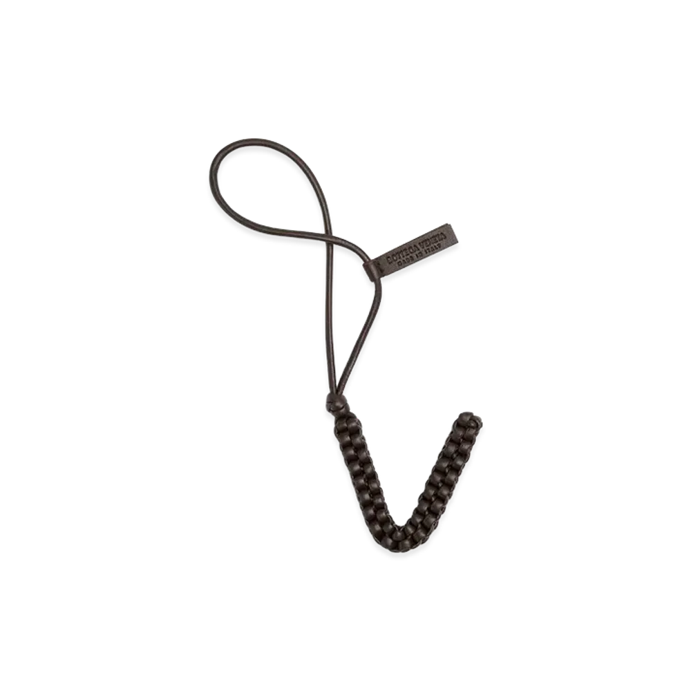 Bottega Veneta Letter V Charm "Fondente"