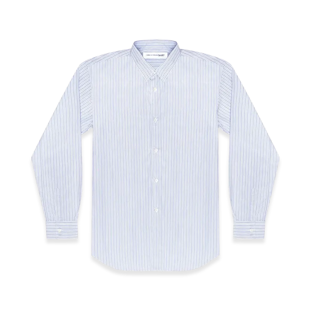 COMME des GARCONS SHIRT Yarn Dyed Cotton Stripe Poplin "Stripe"