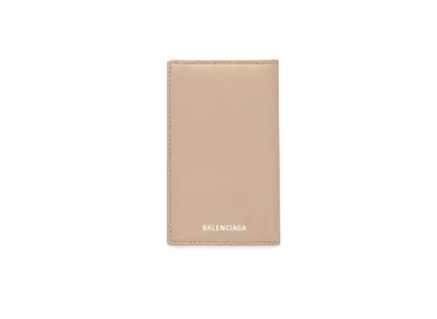 BALENCIAGA Ville Key Case "Beige/White"
