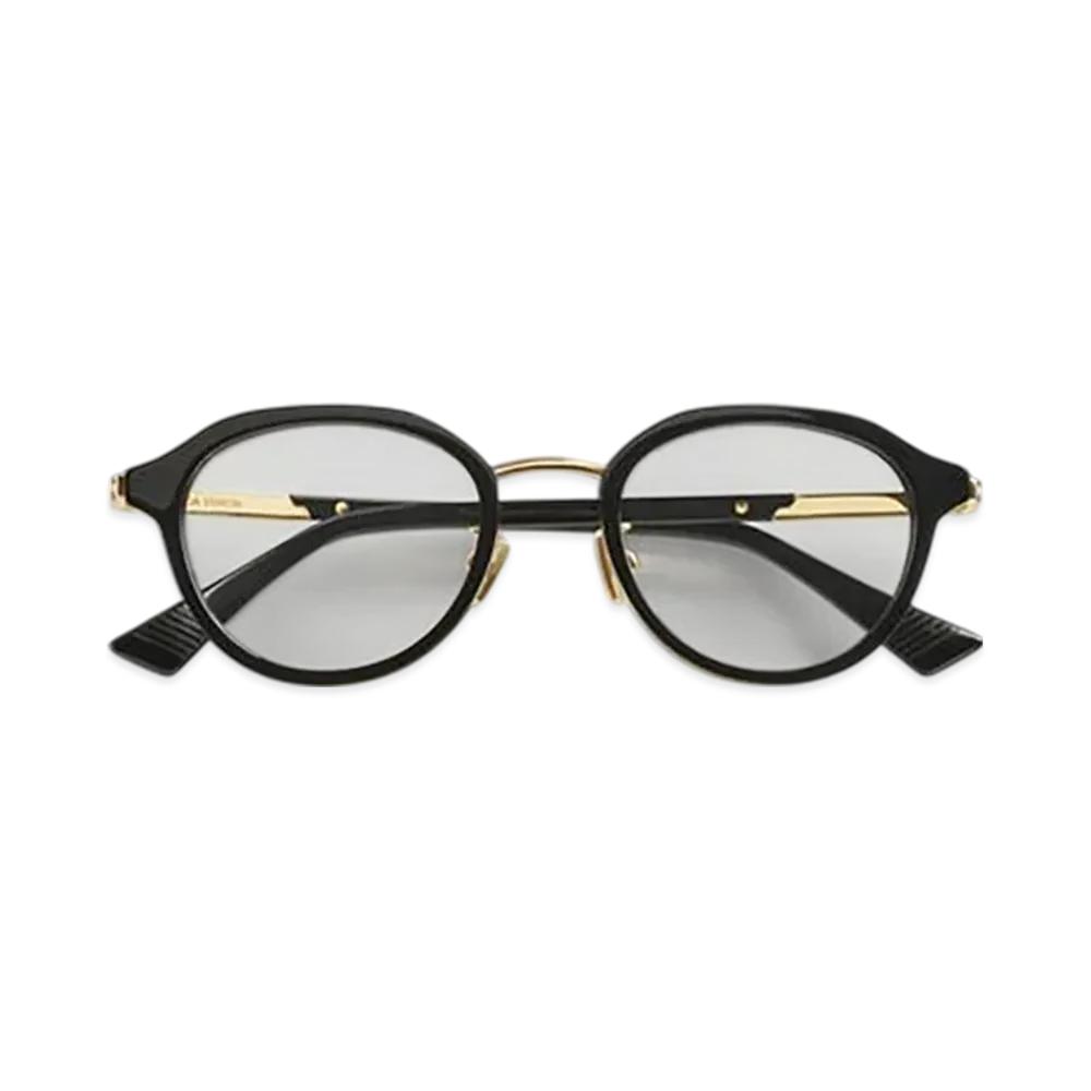 Bottega Veneta Forte Panthos Eyeglasses "Black/Transparent"