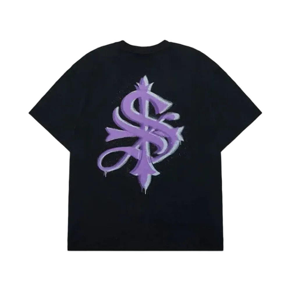 SUPPLIER Spray Cross Tee "Black"