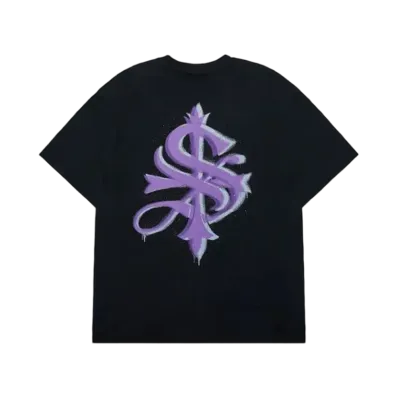 SUPPLIER Spray Cross Tee "Black"