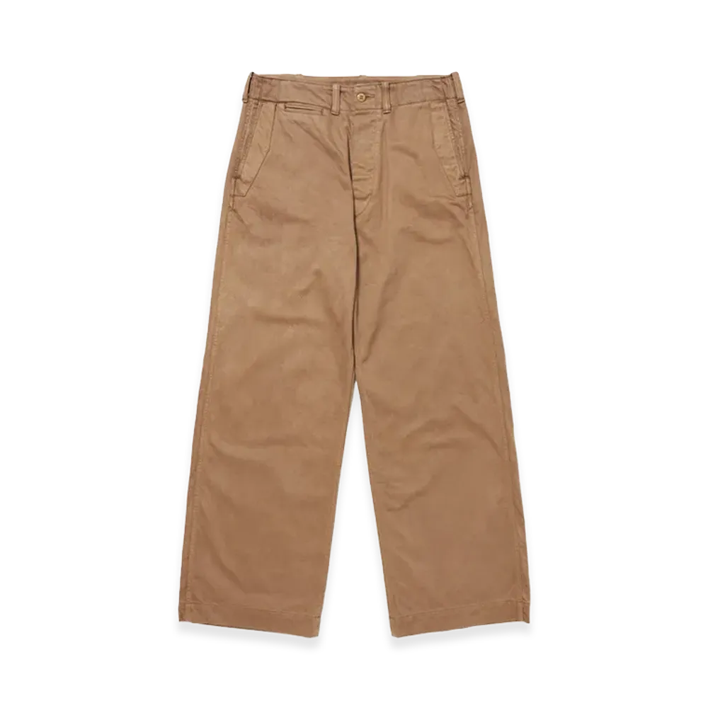 T.T Taiga Takahashi LOT.202 Engineer Trousers "Natural Dyed Beige"