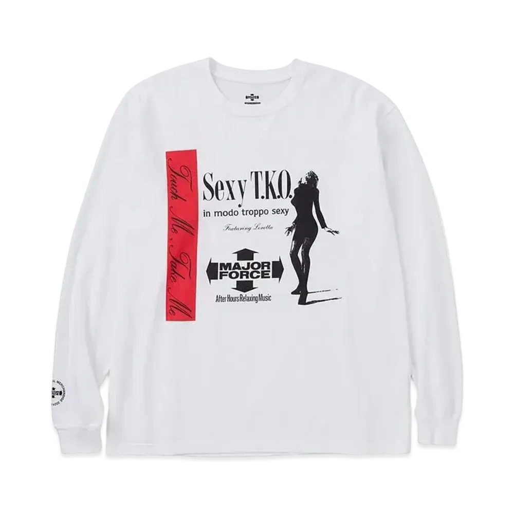 NEIGHBORHOOD x MAJOR FORCE Tee LS "White"