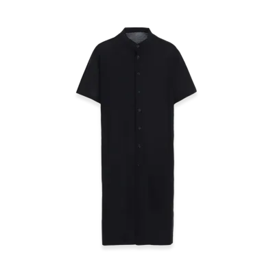 Yohji Yamamoto POUR HOMME C/Ny Pt Jersey D Printed Vest "Black"
