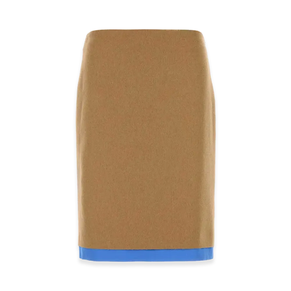 MIU MIU Women's Skirt "Camel/Beige"