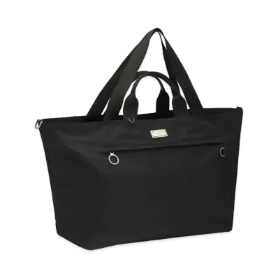 Dolce&Gabbana Travel Bag Logo Plate "Black"