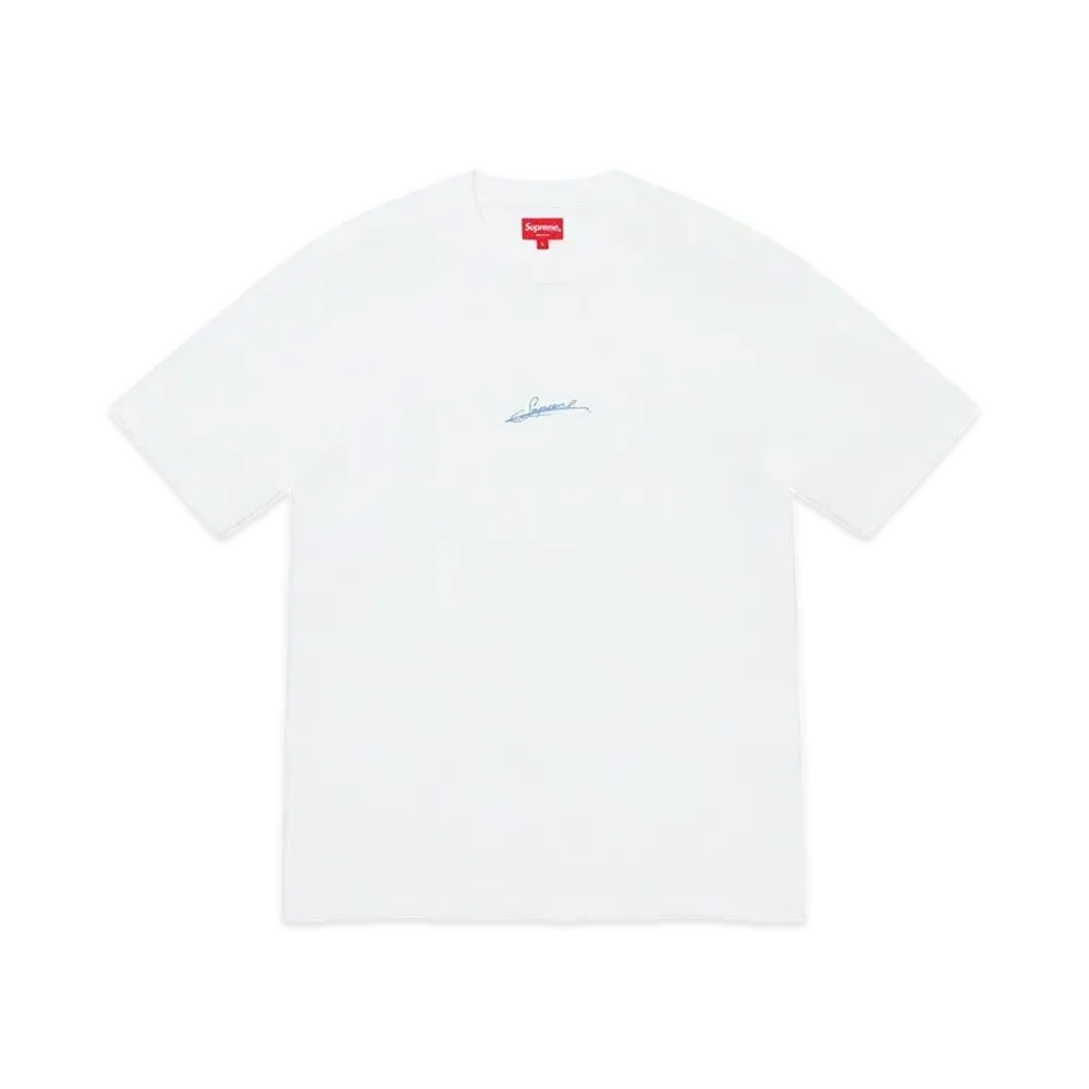 Supreme Signature S/S Top "White"