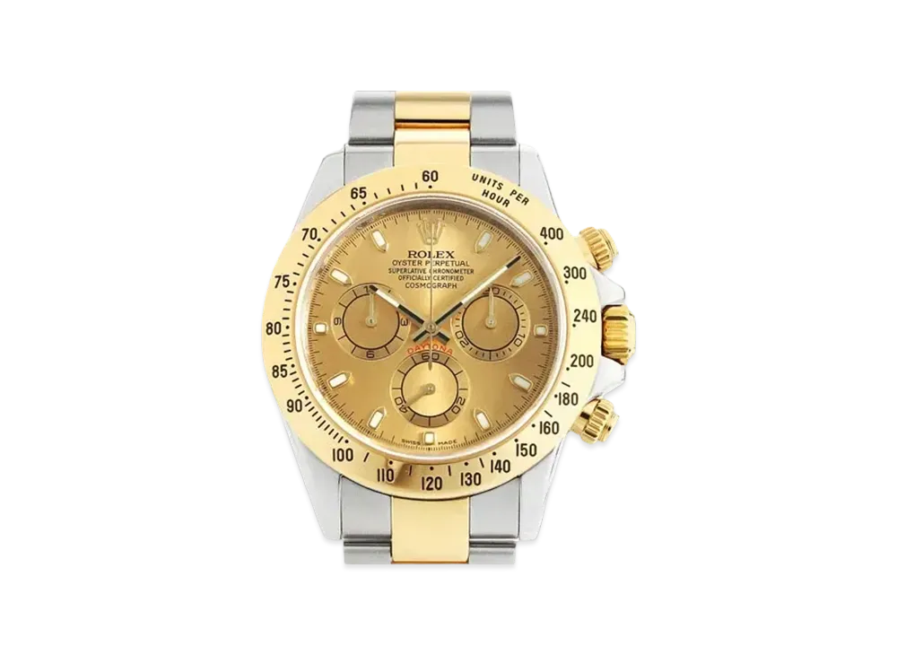 ROLEX Cosmograph Daytona "Champagne/Stainless Steel/Yellow Gold"