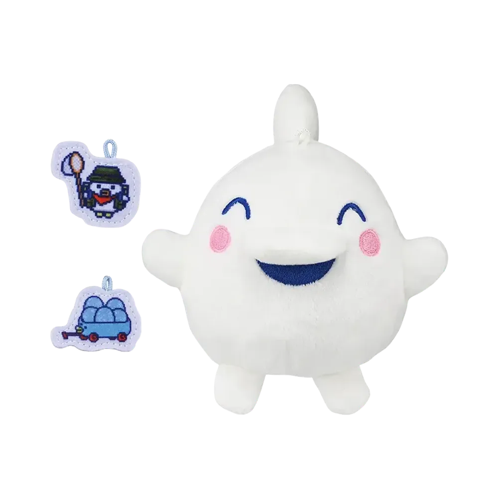 BANDAI "Ichiban Kuji" -Tamagotchi ~Spinning Discovery! Tamagotchi Paradise!~- E Prize Displayful ~Shiroirukacchi Egg Hunt~